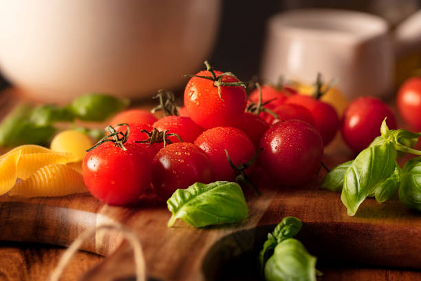 Ingredient for cooking Italian conchiglie pasta