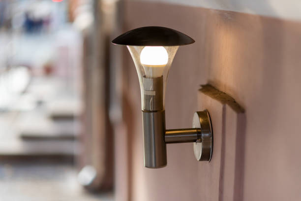 istock front street lamp on the wall 1314782219