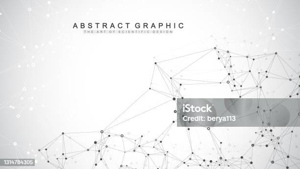 Graphic Abstract Background Communication Big Data Visualization ...