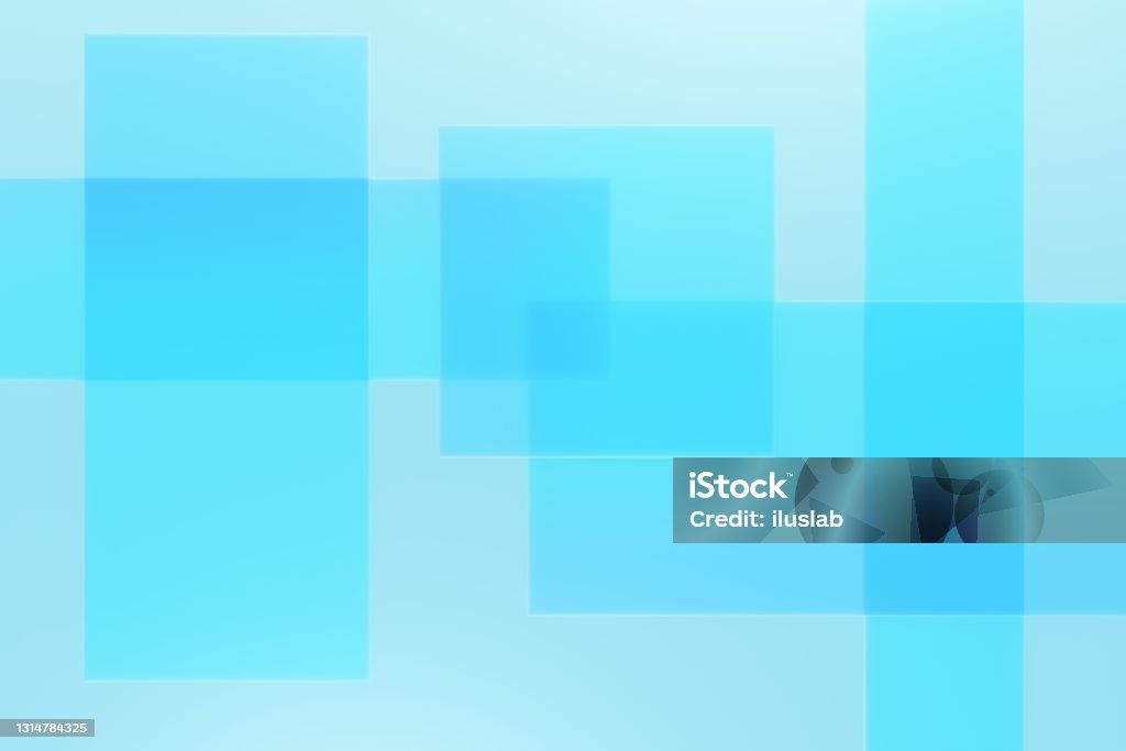 Blue Translucent Rectangle Blue Translucent Thin Rectangles Background Stock Illustration ...