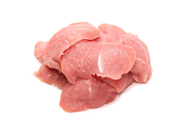 istock Turkey fillet isolated on a white background. 1314785249