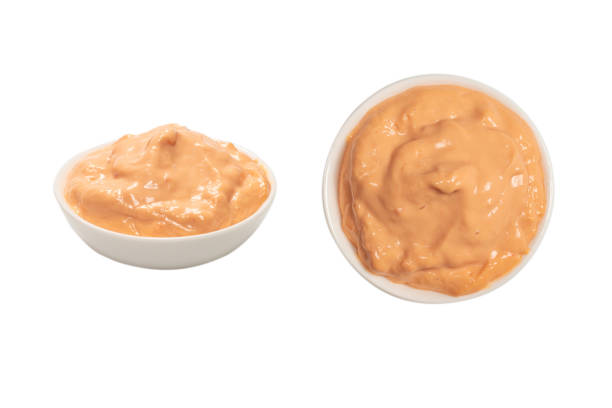 istock Sauce in a bowl isolated on white. 1314785310