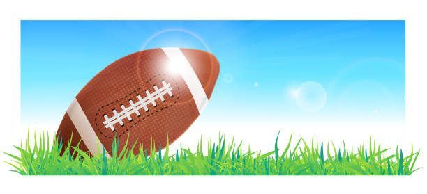 istock American Football Ball vector illustration 1314788133
