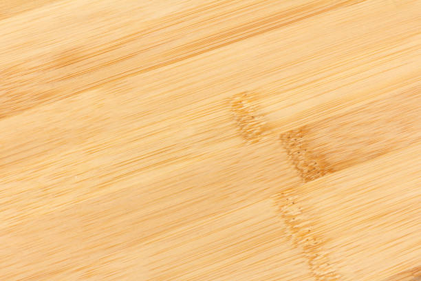 topo vista placa de corte de madeira de alta qualidade, madeira marrom. tábuas de corte feitas de bambu natural. - domestic kitchen pattern old scratched - fotografias e filmes do acervo