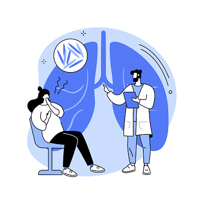 Tuberculosis Abstract Tuberculosis Abstract Concept Vector Illustration Stock Illustration ...