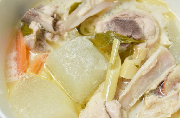 istock spicy boiled winter melon with chicken bone tom yum soup 1314791730