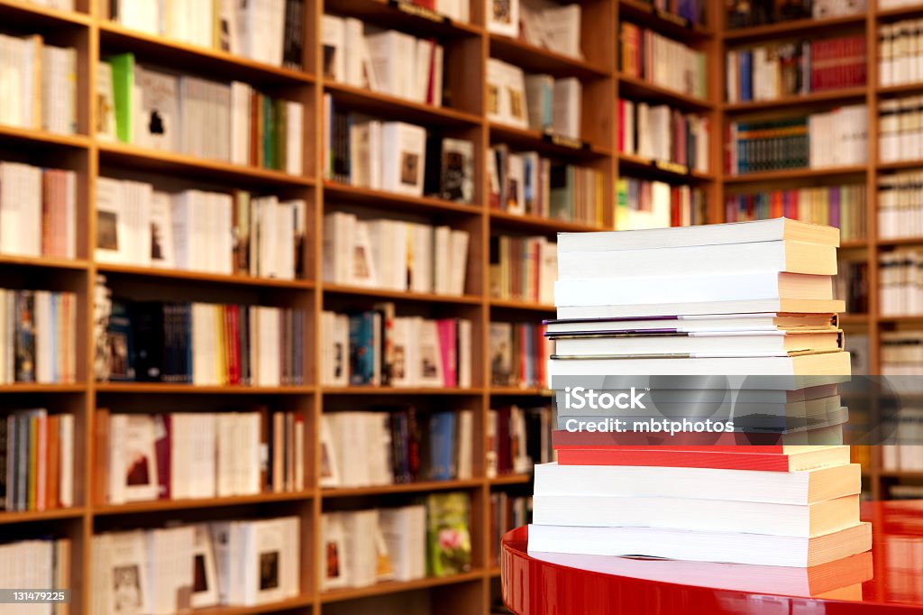 Livraria - Foto de stock de Biblioteca royalty-free