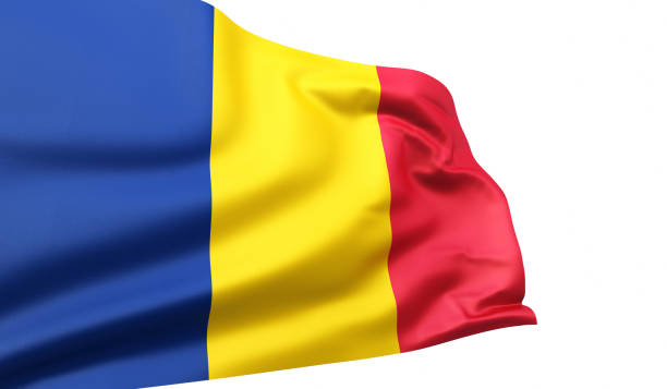 istock Chad flag Stock photo 1314793622