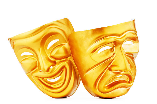 istock Masks with the theatre concept 131479669