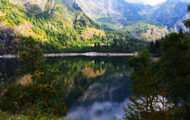 istock Placid Mountain Lake 1314802038