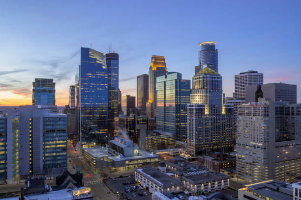 istock A High Angle Cityscape Shot overlooking Downtown Minneapolis 1314809241