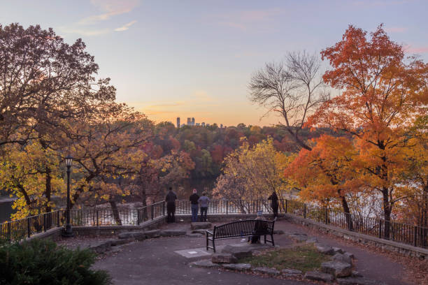Fall Colors Overlooking the Mississippi River