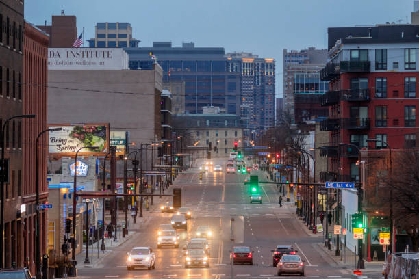 istock Traffic on Central Ave in Northeast Minneapolis 1314810452