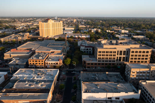 istock Downtown Modesto, California 1314815386