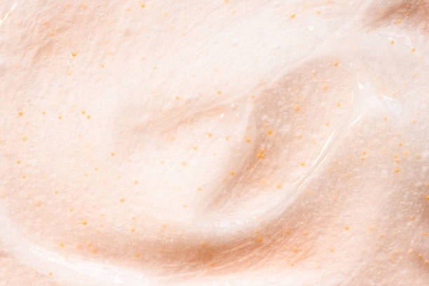 istock The texture of a scrub or shower gel. 1314817524