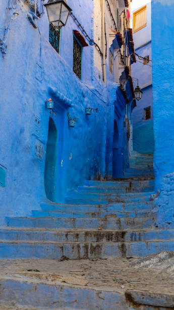 istock Chefchaouen, Morocco, is a blue town perched on a hill 1314821258