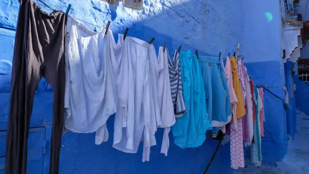 Photo of Laundry at Chefchaouen, Morocco