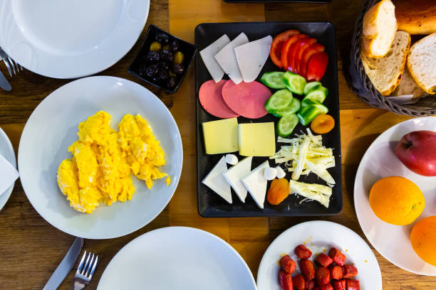 istock Halal breakfast at the hotel 1314825589