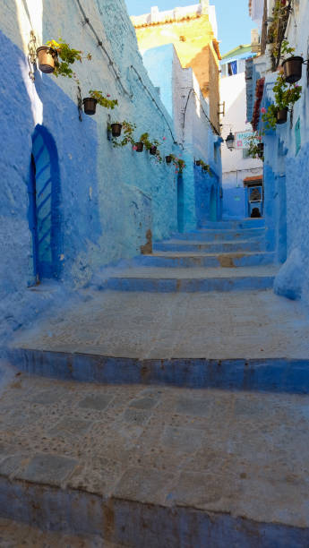 istock Chefchaouen, Morocco, is a blue town perched on a hill 1314830571