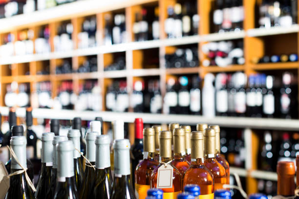 istock assortment of wine bottles 1314839079