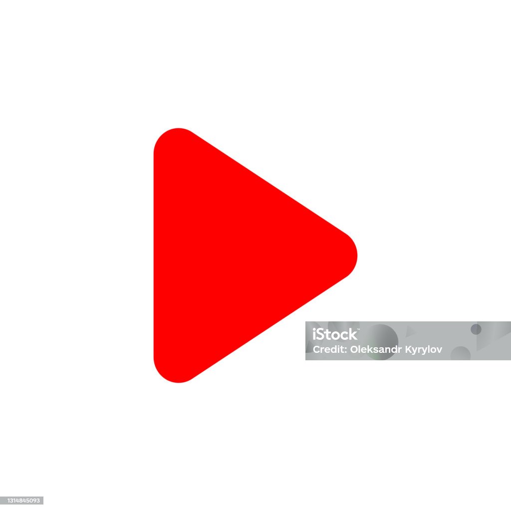 Biểu Tượng Nút Phát Màu Đỏ Biểu Tượng Youtube Phát Video Hình Minh ...