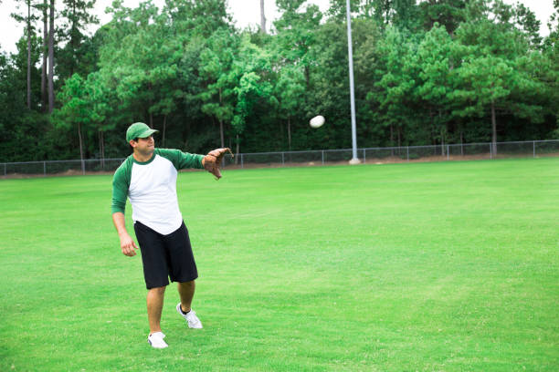 istock Spring and summer baseball season is here.  Outfield practice. 1314856636