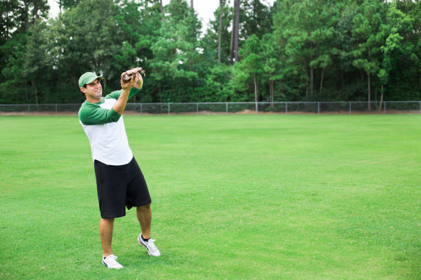istock Spring and summer baseball season is here.  Outfield practice. 1314856641