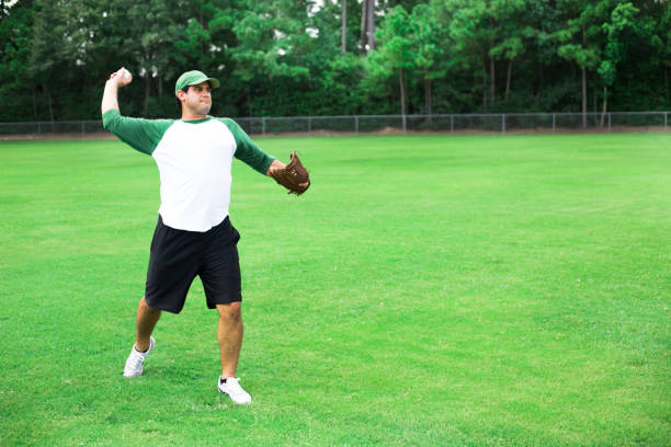 Spring and summer baseball season is here.  Outfield practice.