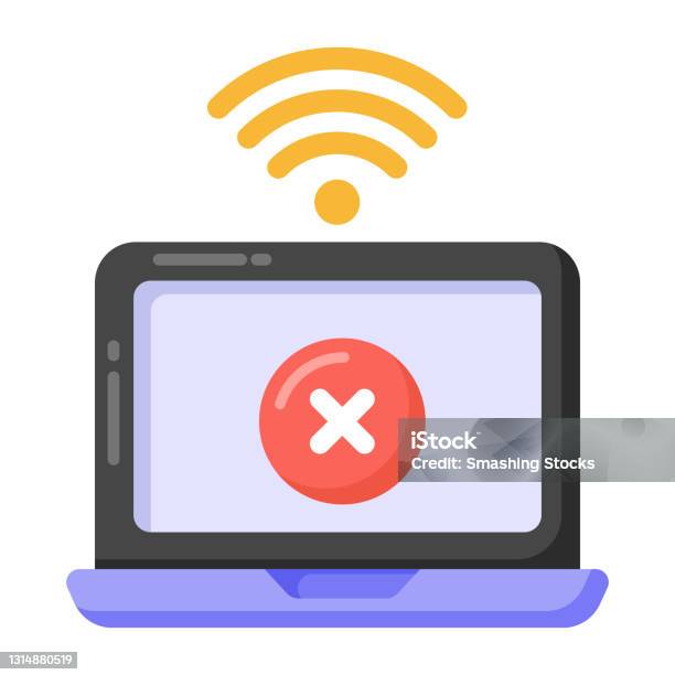 Internet Error Image Internet Error Stock Illustration - Download Image Now - Connection ...