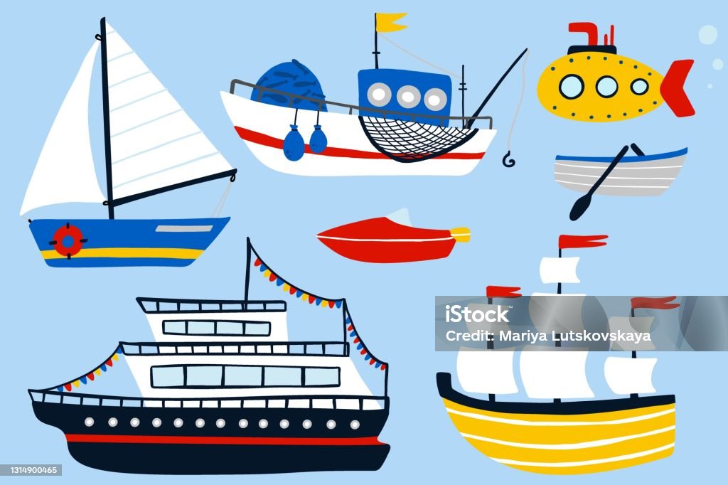 Ilustración de Barco Y Barco Dibujos Animados Dibujados A Mano Colorida Colección Infantil Vela Transporte Acuático Velero Velero Y Submarino Elementos De Diseño Para Niños Aventura De Bebé Y Vector De Viaje Ilustración de Barco Y Barco Dibujos Animados Dibujados A Mano Colorida Colección Infantil Vela Transporte Acuático Velero Velero Y Submarino Elementos De Diseño Para Niños Aventura De Bebé Y Vector De Viaje