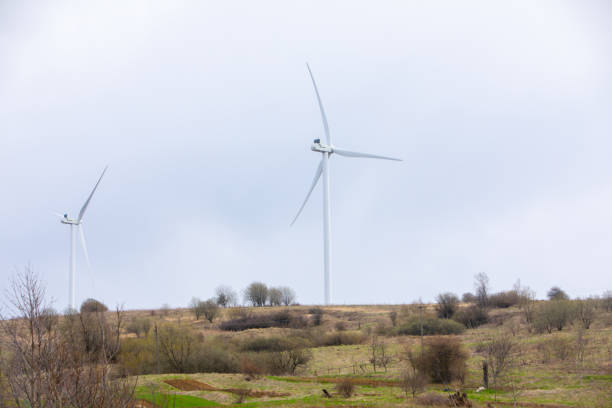 istock wind turbines green renewable electric energy 1314905354