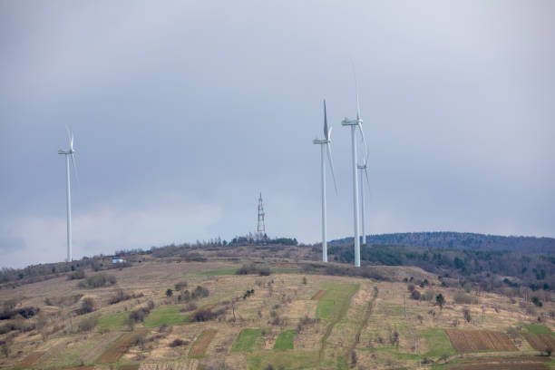 istock wind turbines green renewable electric energy 1314905366
