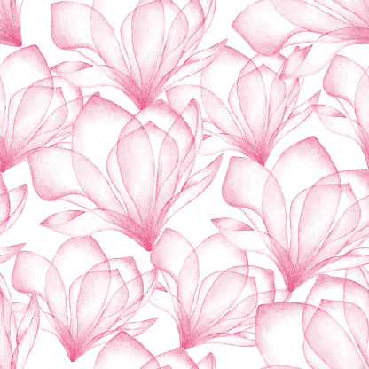 Vector illustration of flower pattern.