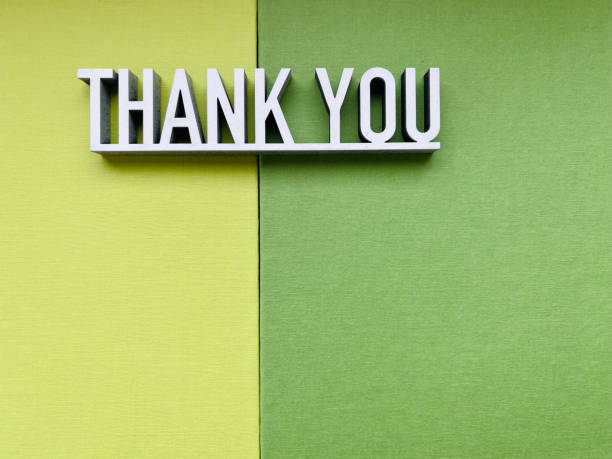 istock Thank you on green background 1314916188