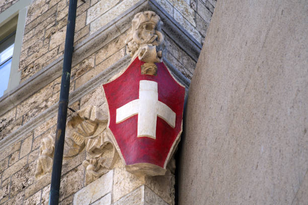 Swiss National Museum at City of Zurich. Photo taken April 27th, 2021, Zurich, Switzerland.