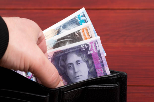istock Scottish money in a black wallet 1314919970