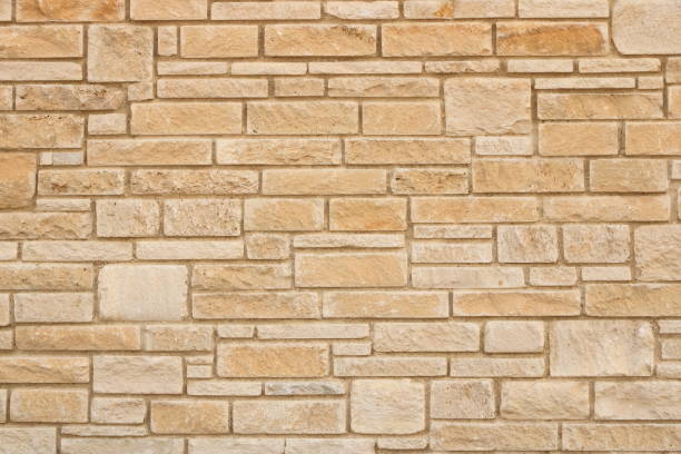 istock Background of decorate sand stone wall surface 1314920167
