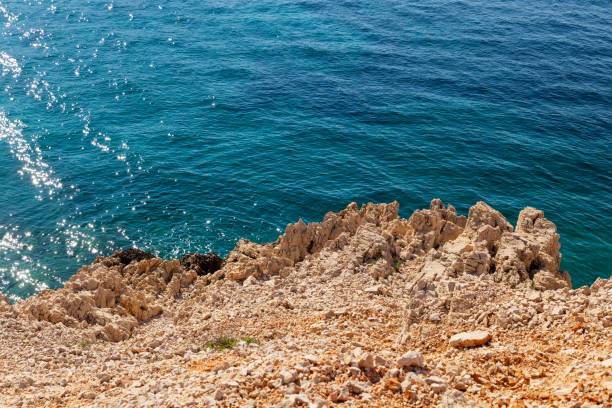 istock View of the Stara Baska cliff, Krk island 1314922771