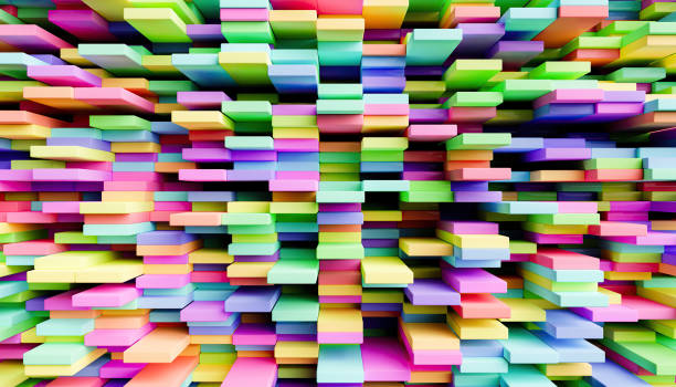 istock abstract background of cluttered colored blocks 1314925350