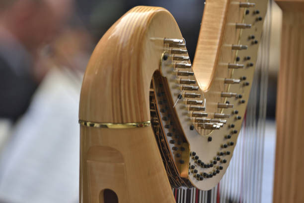 istock harp during the concert 1314932297