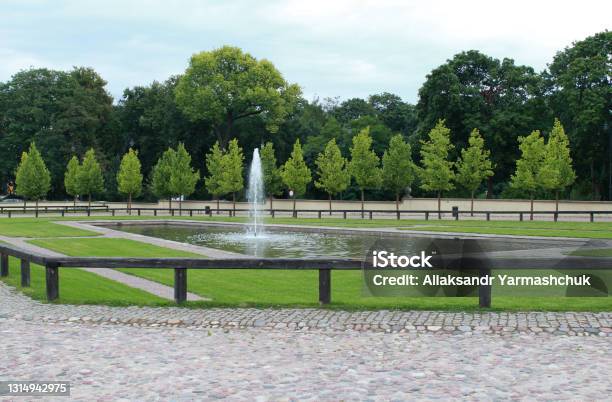 The Fountain In The Park Of The Branicki In Bialystok Poland Stock Photo - Download Image Now