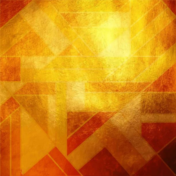 абстрактный геометрический многоцветный фон. золотое приглашение, брошюра или баннер с минималистичным геометрическим стилем. золотые ли� - textile pattern brown gold stock illustrations