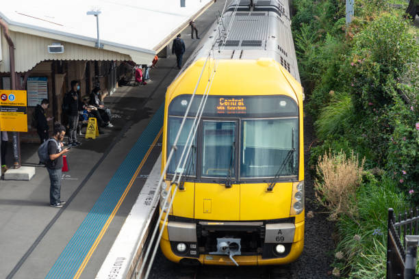 Free Stock Photo of Yellow Train Traveling Along Loading Platform ...