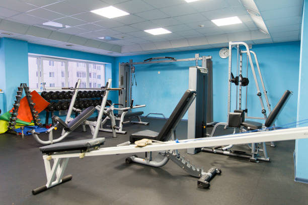 istock Gym with no people interior 1314951281