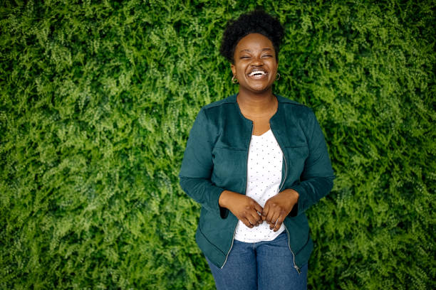 istock Happy laughing woman 1314969794