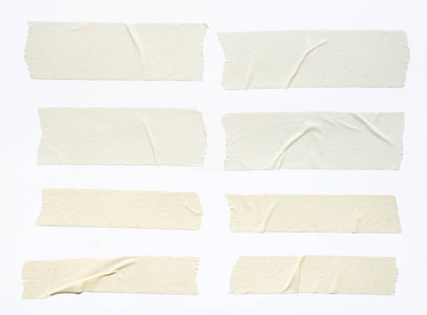 istock close up of adhesive tape wrinkle set on white background 1314978113