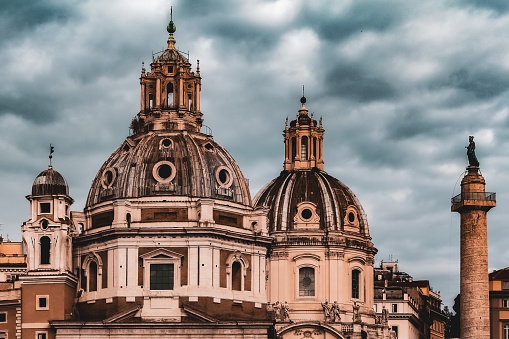 The Basilica of San Gaudenzio is an important Catholic place of worship in the city of Novara, Piedmont, famous for its dome, 121 meters high, designed by Alessandro Antonelli
