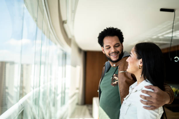 istock Couple together at home 1314981835