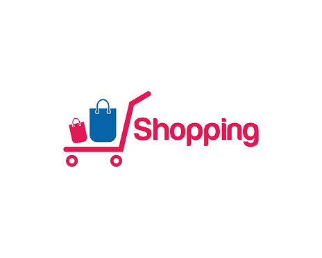 Shopping Logo Design Vector