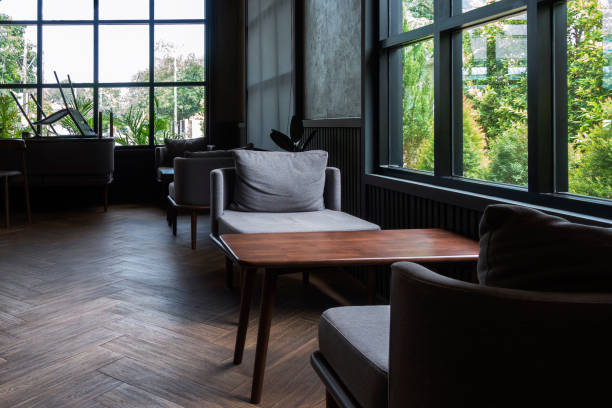istock Chair Interior of a modern restaurant or bar 1314988089